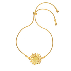 Silver brancelet with amber - Margaret